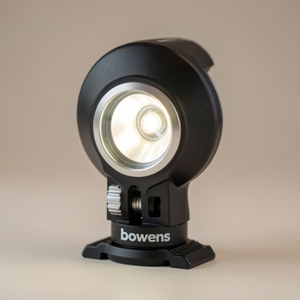 Detalj Aputure 600d Pro LED modula i Bowens mount sistema izbliza