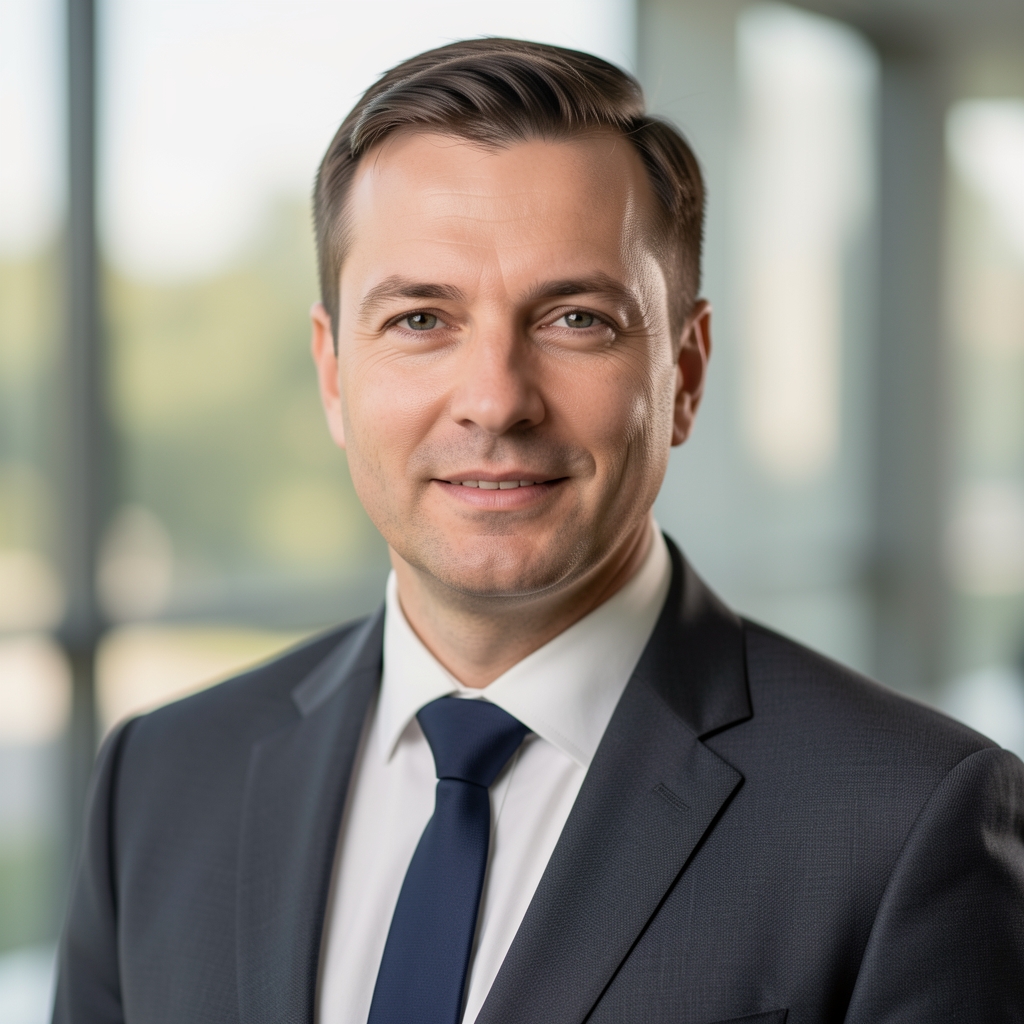 Marko Nikolić, osnivač i direktor Nexovara, portretna fotografija u poslovnom okruženju